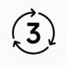 3 rounds of feedback